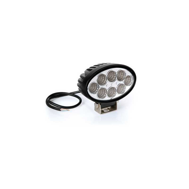 LAM-72312 - WL-4 faro ausiliario a 8 Led - 10 30V - Bianco