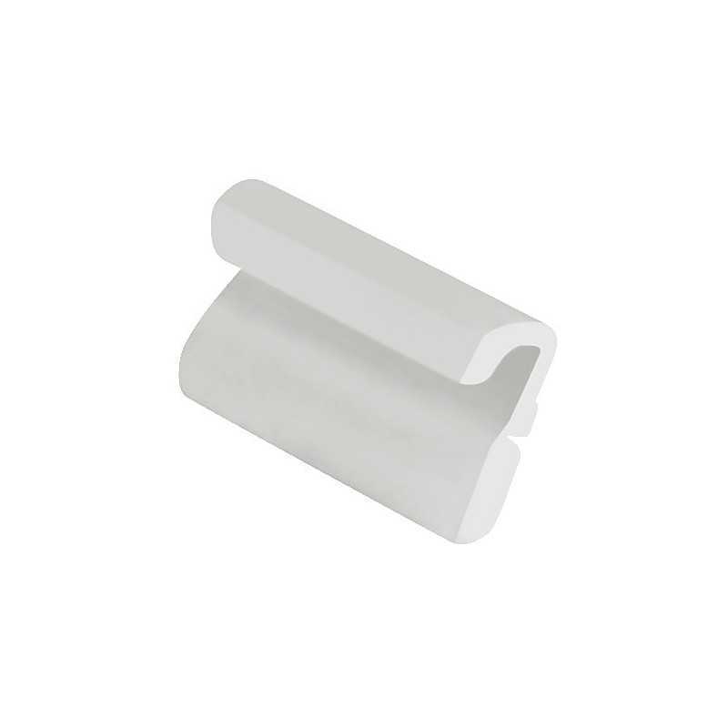 Set 20 clips centrali - Bianco