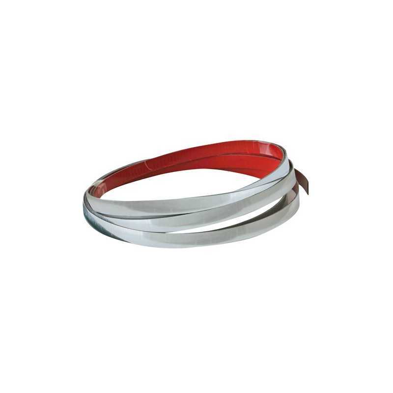 Profiler nastro adesivo cromato per profilature - 4 m - 5 mm