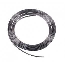 Profilo adesivo cromato nero - 25 m - 4 mm