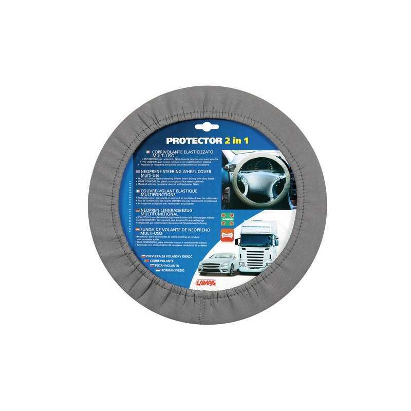 Protector 2 in 1 coprivolante elasticizzato - Grigio