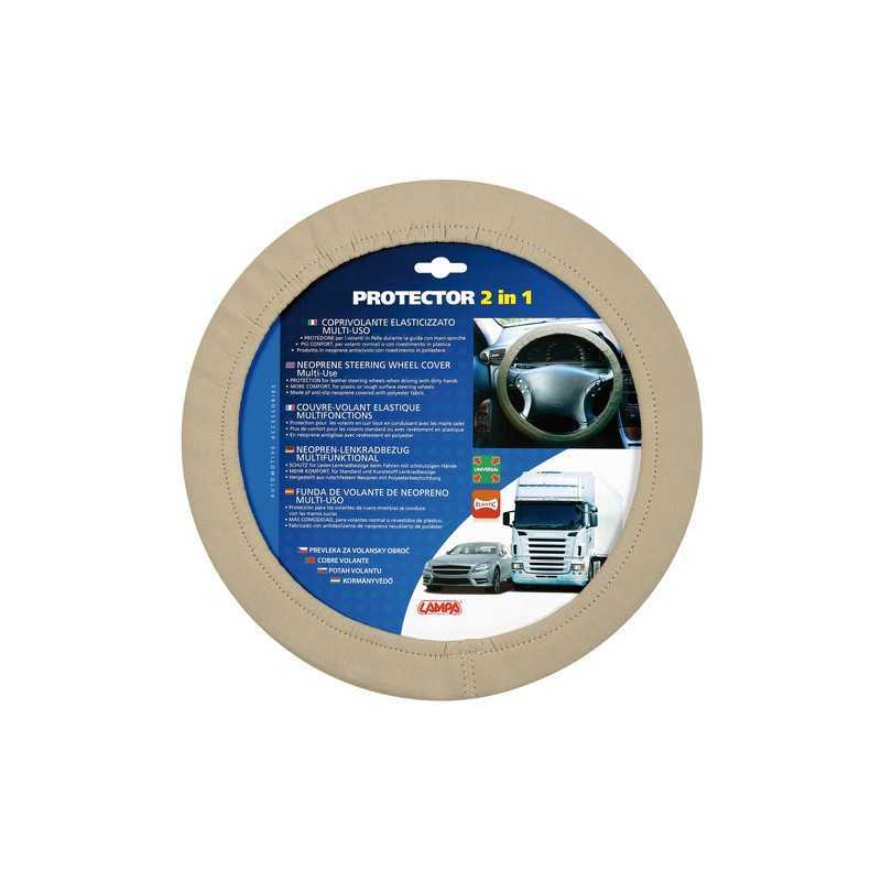 Protector 2 in 1 coprivolante elasticizzato - Beige
