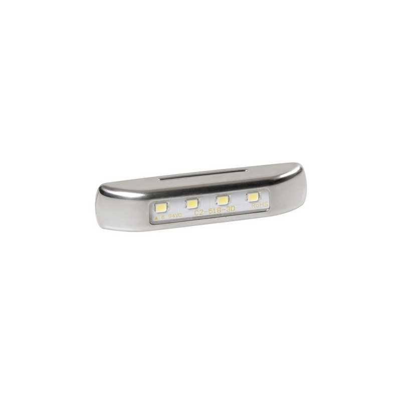 Luce ingombro a 4 Led 12 24V - Bianco