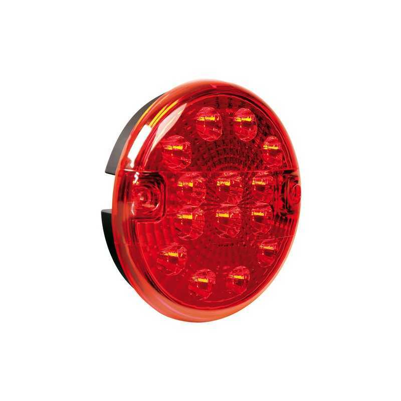Fanale rotondo retronebbia Led 12 24V