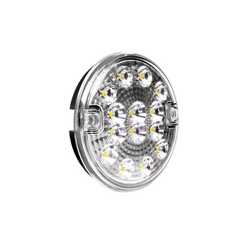 Fanale rotondo retromarcia Led 12 24V