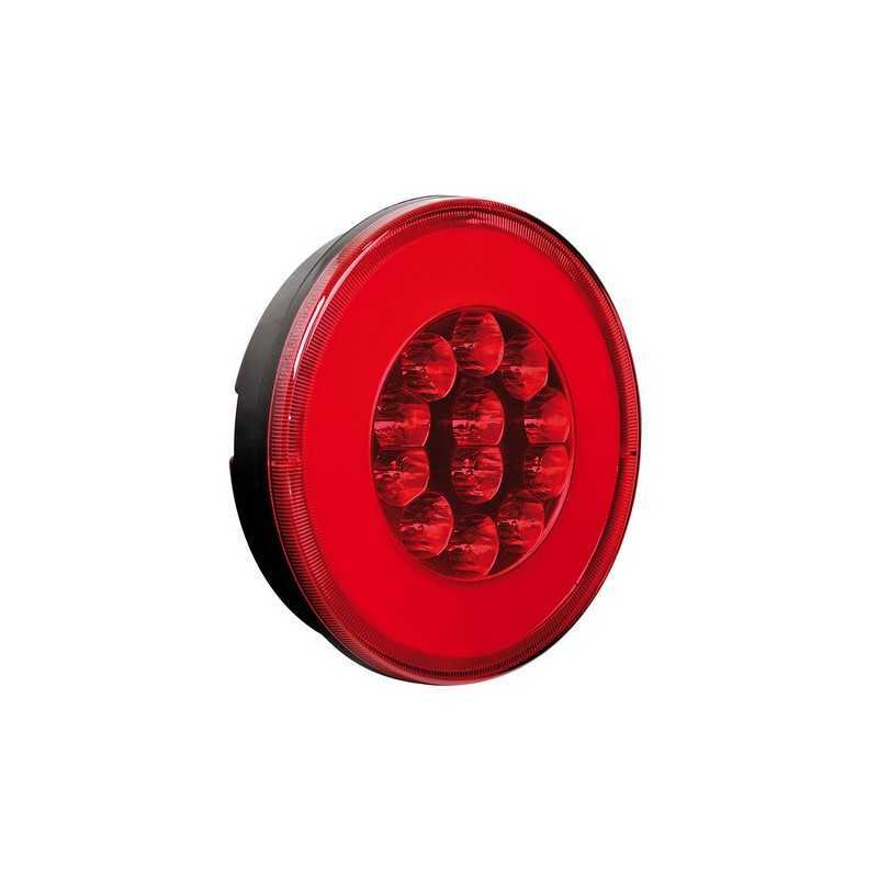 O-Led Fanale rotondo retronebbia e posizione 12 24V