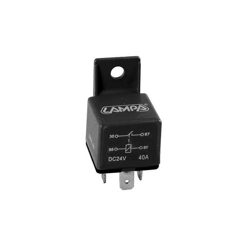 Relè universale 24V - 40A - 4 contatti