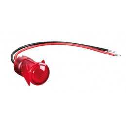 Spia a Led rosso - 12 24V - 20A
