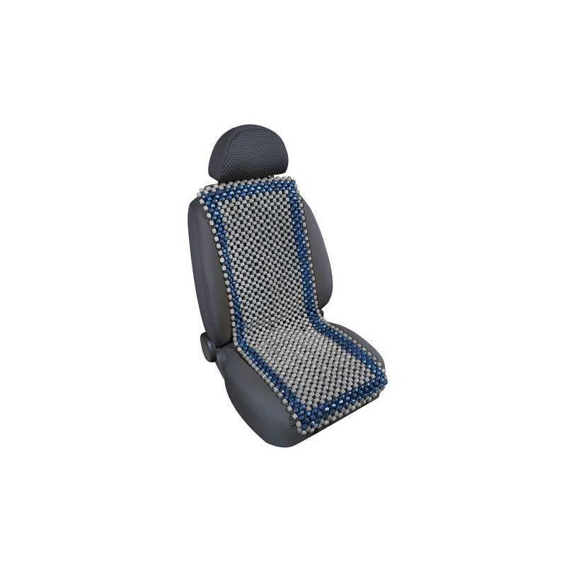 Samurai schienale in palline di legno - Blu Grigio