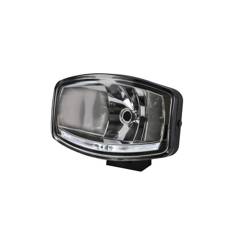 Pluton faro alogeno di profondità con luce di posizione a led - 248x141 mm