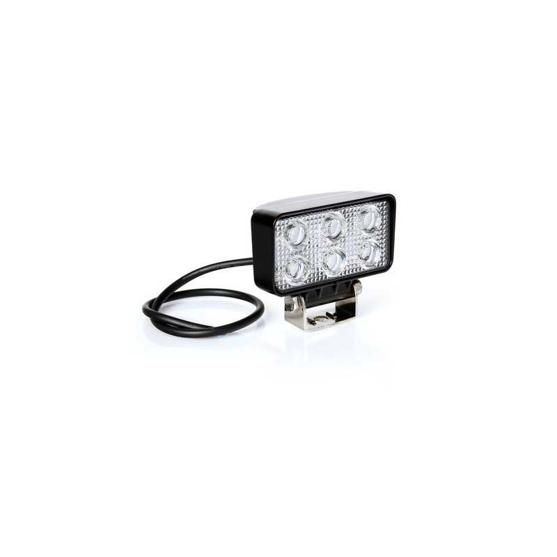 WL-2 faro ausiliario a 6 Led - 10 30V - Bianco