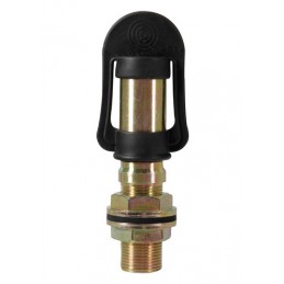 Fix-2  Perno con spinotto DIN per lampade rotanti  attacco tubolare