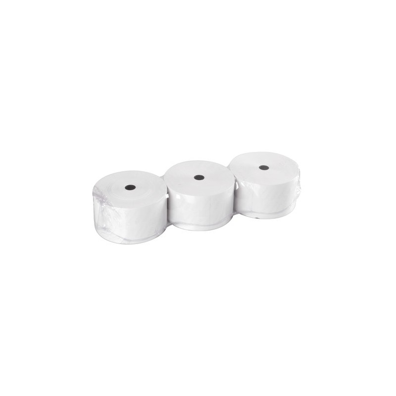 Rotoli carta termica per colonnine aree di servizio 3 pz - 75 g m² - 57 mm x 91 m