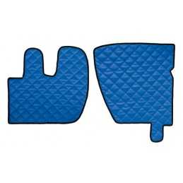 Coppia tappeti in similpelle - Blu - Renault Premium 2 (09 05 12 13)