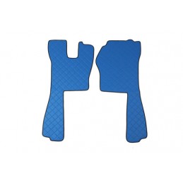 Coppia tappeti in similpelle - Blu - Scania R Serie 5 (03 04 08 09)
