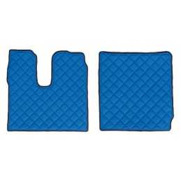 Coppia tappeti in similpelle - Blu - Man TGX (01 18 )