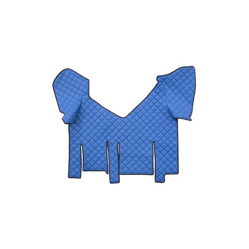 Tappeto centrale in similpelle - Blu - Iveco Stralis XP (01 18 ) automatico doppio frigo scorrevole