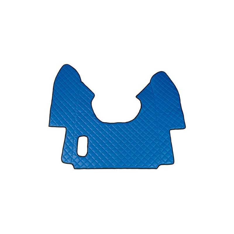 Tappeto centrale in similpelle - Blu - Daf XF95 (11 01 12 07) automatico