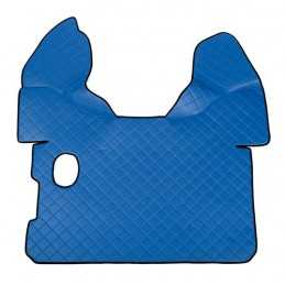 Tappeto centrale in similpelle - Blu - Daf XF 105 (02 04 12 14) manuale