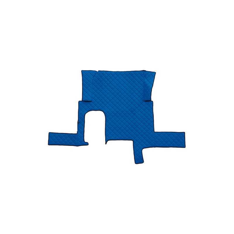 Tappeto centrale in similpelle - Blu - Man TGX (09 07 12 17) automatico 1 cassetto
