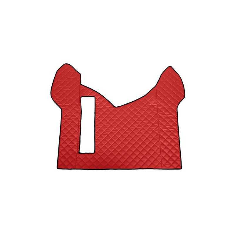 Tappeto centrale in similpelle - Rosso - Renault Premium 2 (09 05 12 13)