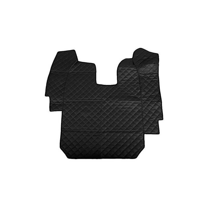 Tappeto centrale in similpelle - Nero - Scania R Serie 5 (03 04 08 09) automatico