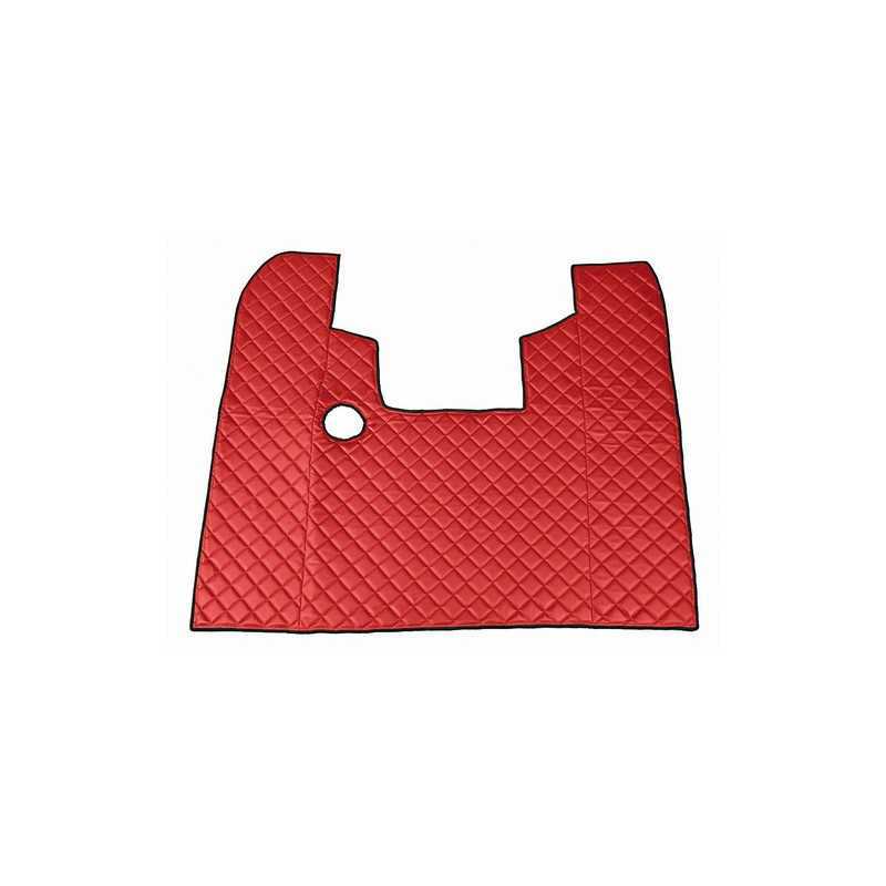 Tappeto centrale in similpelle - Rosso - Scania L Serie 4 (02 95 09 04)