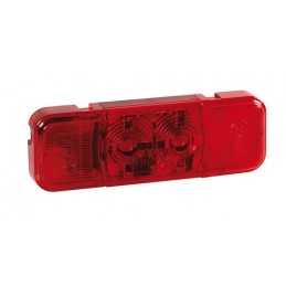 Luce ingombro a 2 Led 24V - Rosso
