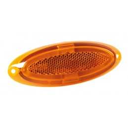 Luce ingombro a 4 led montaggio in superficie 12 24V - Arancio