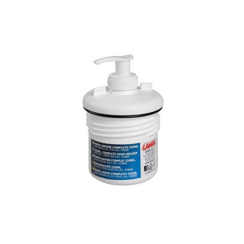 Dispenser porta sapone per tanica 25 L - 250 ml