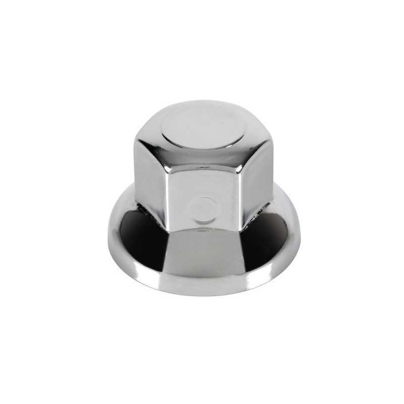Set 10 copribulloni in acciaio inox lucidato - 33 mm