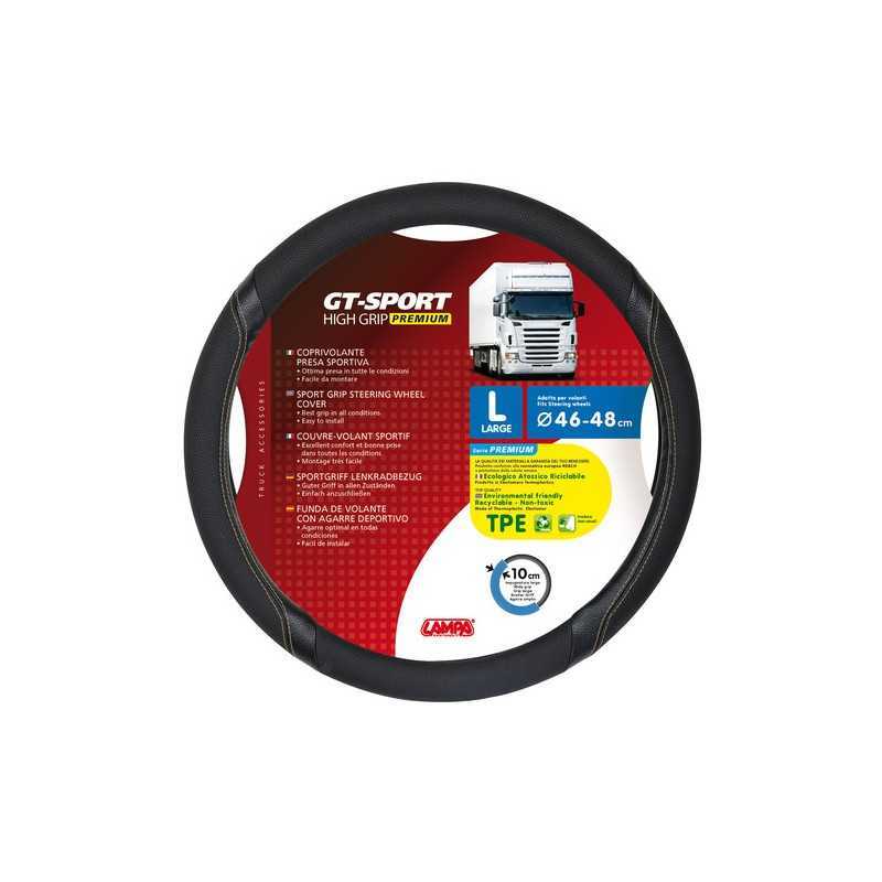 GT-Sport coprivolante in TPE - L - 46 48 cm - Nero Beige