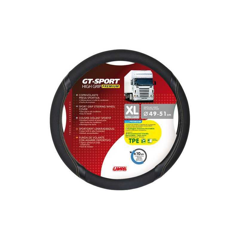 GT-Sport coprivolante in TPE - XL - 49 51 cm - Nero Beige