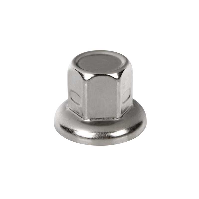 Set 40 copribulloni in acciaio inox - 33 mm