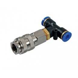 Connettore aria ad attacco rapido - 6 mm