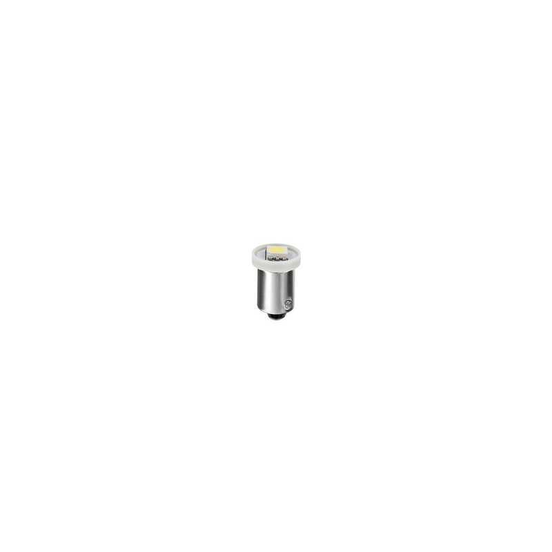 24 28V Hyper-Led 3 - 1 SMD x 3 chips - (T4W) - BA9s - 20 pz - Busta - Bianco - Doppia polarità