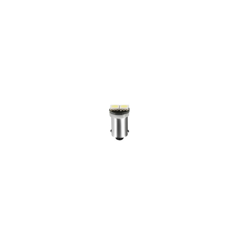 24 28V Hyper-Led 6 - 2 SMD x 3 chips - (T4W) - BA9s - 2 pz - Scatola - Bianco - Doppia polarità