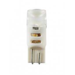 24-28V Mega-Led 3 - 3 SMD x 1 chip - (T10) - W2 1x9 5d - 2 pz - D Blister - Bianco - Doppia polarità