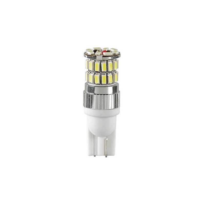 24-30V Mega-Led 36 - 36 SMD x 1 chip - (T10) - W2 1x9 5d - 2 pz - D Blister - Bianco - Doppia polarità