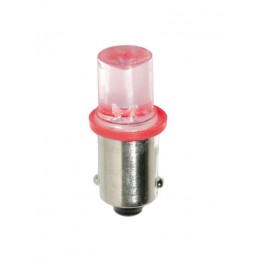 24V Micro lampada 1 Led - (T4W) - BA9s - 2 pz  - D Blister - Rosso