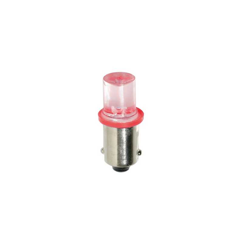 24V Micro lampada 1 Led - (T4W) - BA9s - 2 pz - D Blister - Rosso