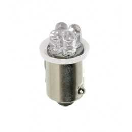 24V Micro lampada 4 Led - (T4W) - BA9s - 2 pz - Scatola - Bianco