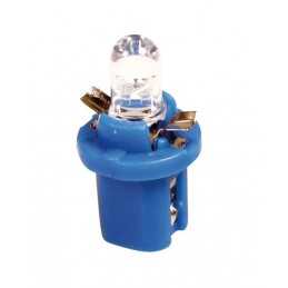 24V Lampada cruscotto 1 Led - B8 5d - 2 pz - D Blister - Bianco