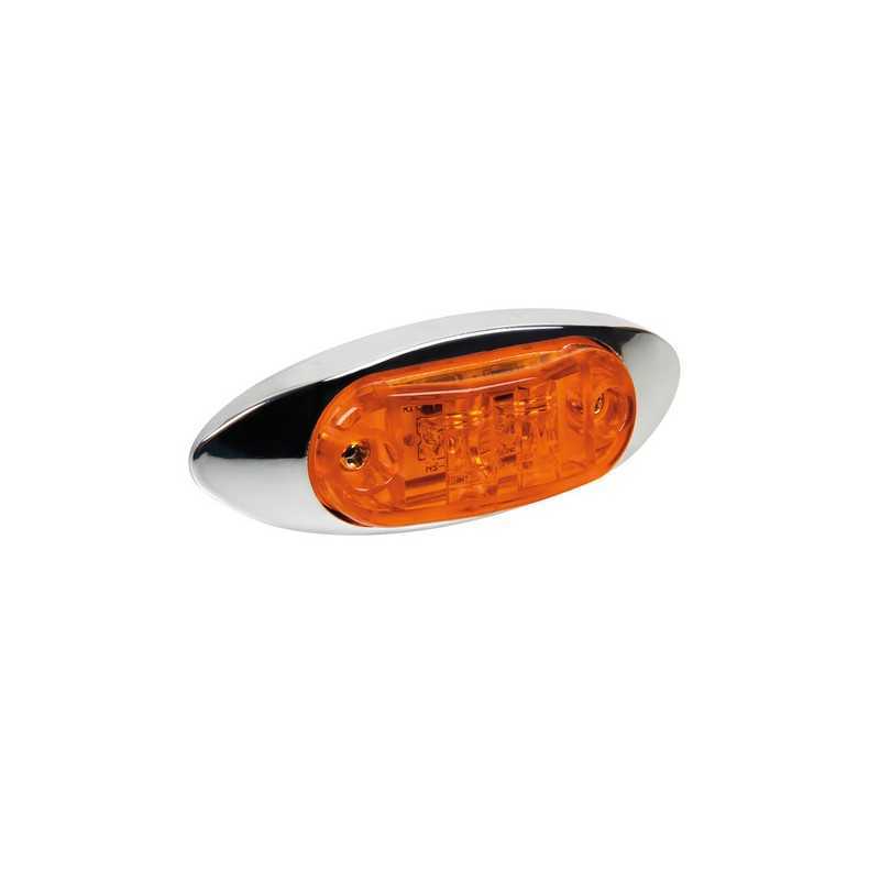Luce ingombro a 2 Led 24V - Arancio