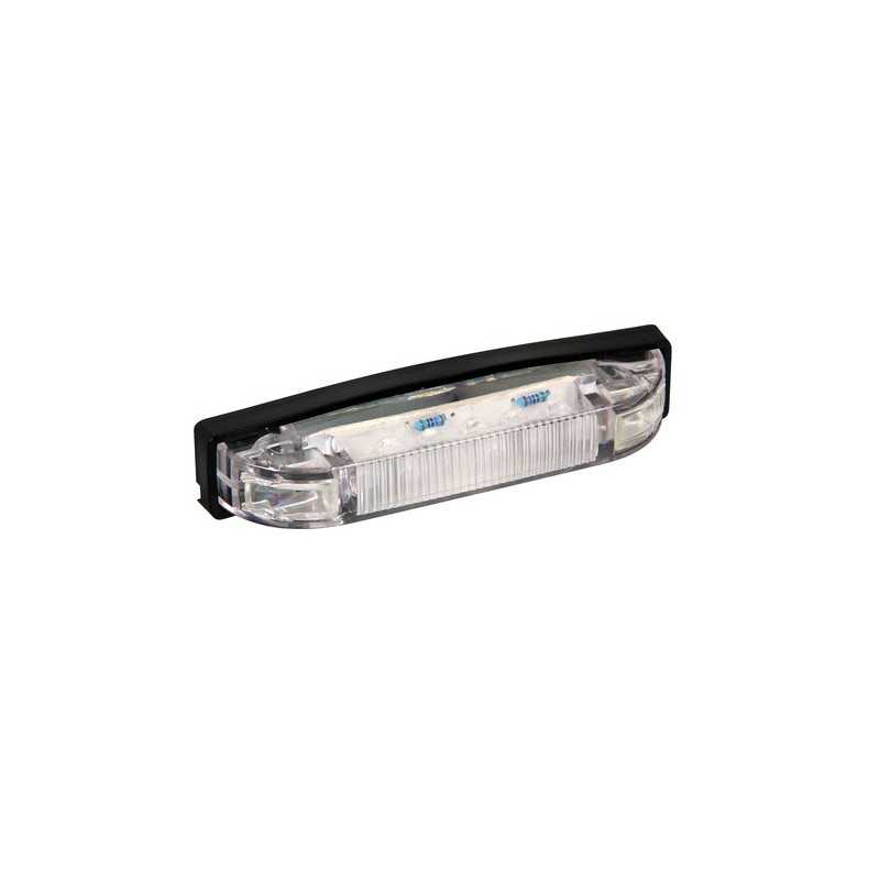 Luce ingombro a 6 Led 24V - Bianco