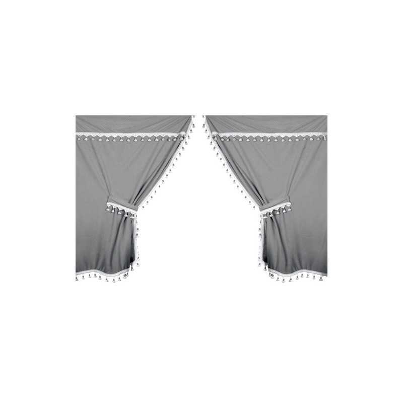 Premiere set tende in microfibra per camion - Grigio