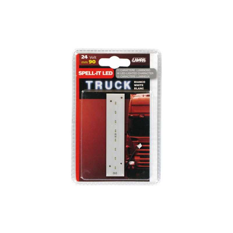 Spell-It Led 90 mm 24V - Bianco - I