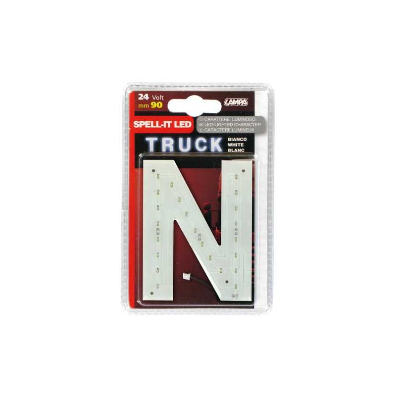 Spell-It Led 90 mm 24V - Bianco - N