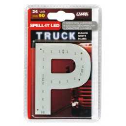 Spell-It Led 90 mm 24V - Bianco - P