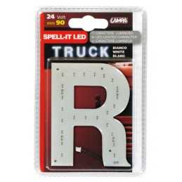 Spell-It Led 90 mm 24V - Bianco - R